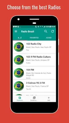 Radio Brazil android App screenshot 14