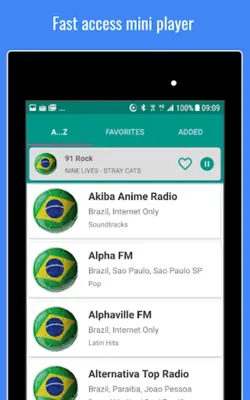 Radio Brazil android App screenshot 6